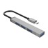 ORICO HUB Adapter AH-13 USB-C > USB 3.0 + 3× USB 2.0, sivi